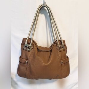 b. makowsky Brown Hobo Bag